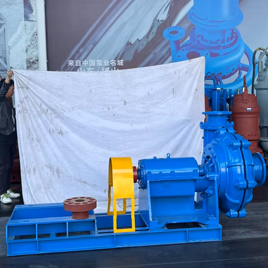 Minerals Processing Mining Centrifugal Industrial Heavy Duty Metal Slurry Pump for Metallurgy, Mining, Petroleum, Coal Washing Plant
