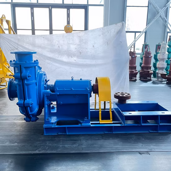 Minerals Processing Mining Centrifugal Industrial Heavy Duty Metal Slurry Pump for Metallurgy, Mining, Petroleum, Coal Washing Plant